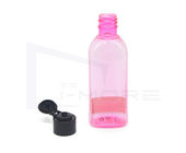 PE Plastic Cosmetic Flip Top Travel Empty Squeeze Shampoo Cleanser Hand Cream Bottle
